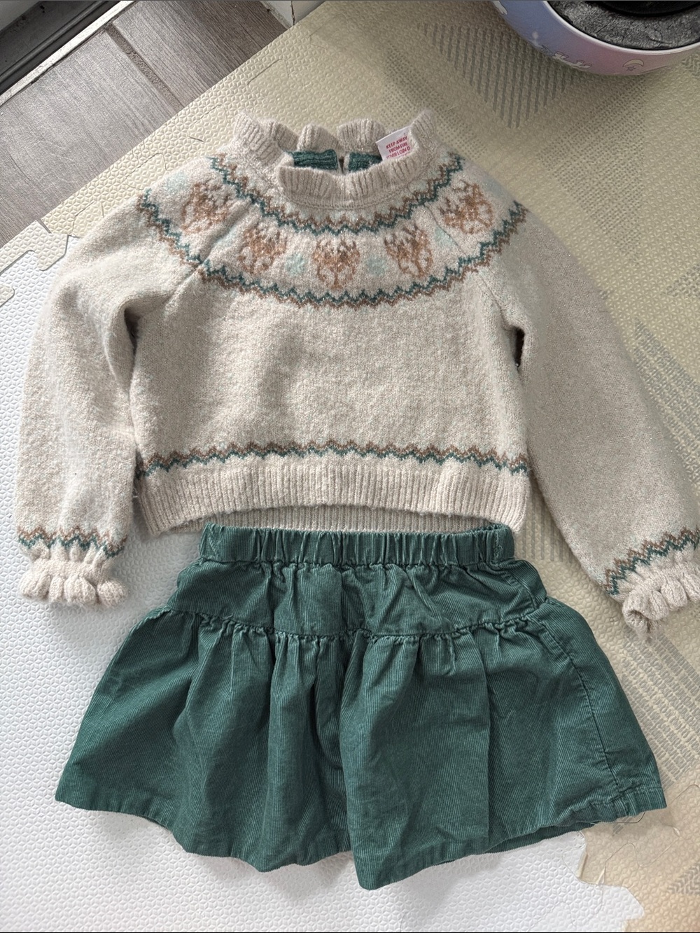 Tommy Bahamas kids outfit long sleeve and skirt